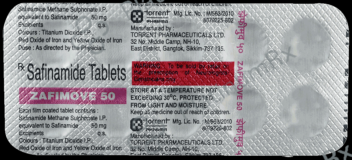 Zafimove 50mg Tablet 10s