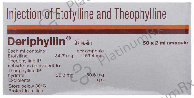 Deriphyllin Injection 10 Injection
