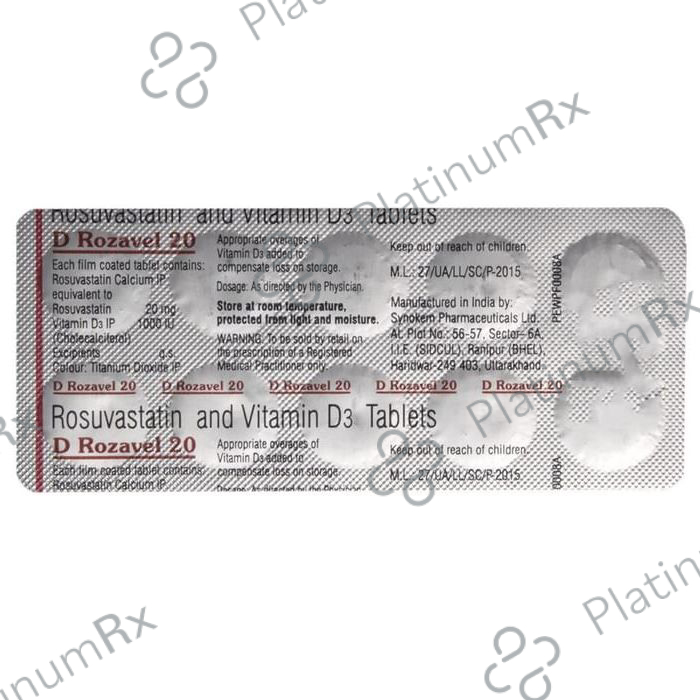 D Rozavel 20 Tablet