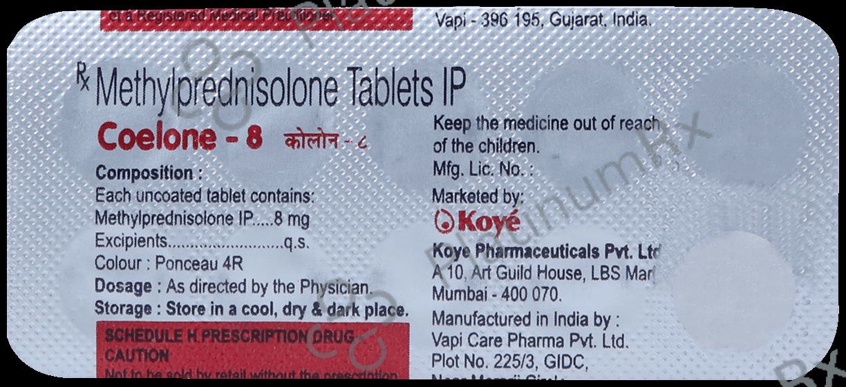Coelone 8mg Tablet