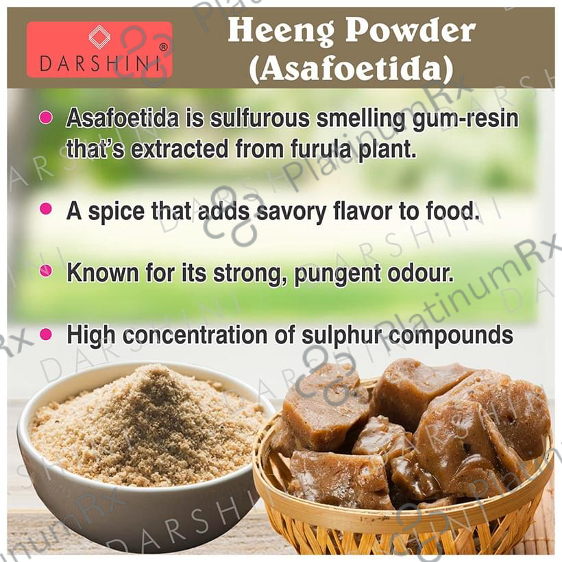 Darshini Hing (100% Asafetida) Extra Strong/Hing Afghani/Only Asafoetida