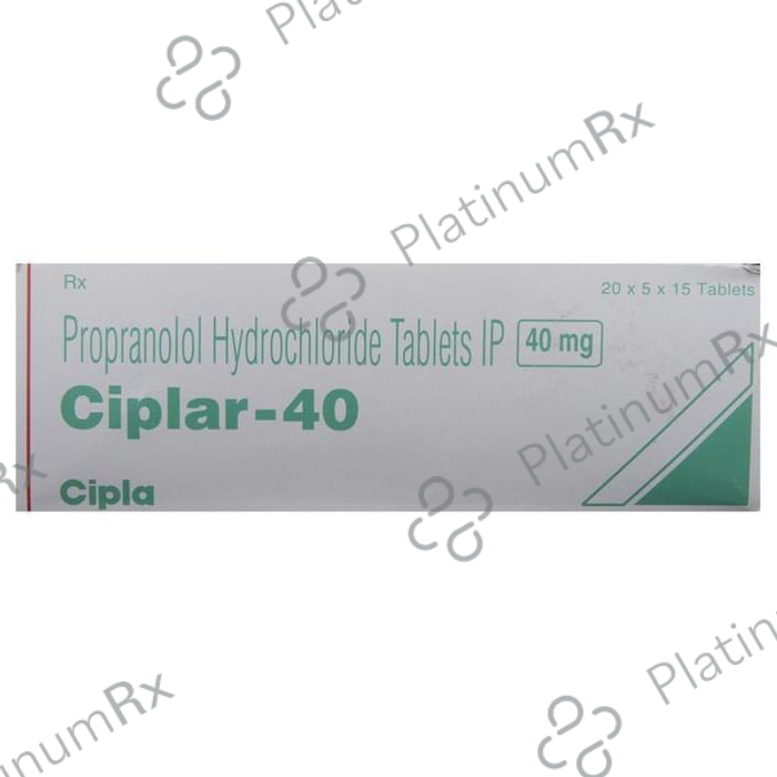 Ciplar 40mg Tablet 15s