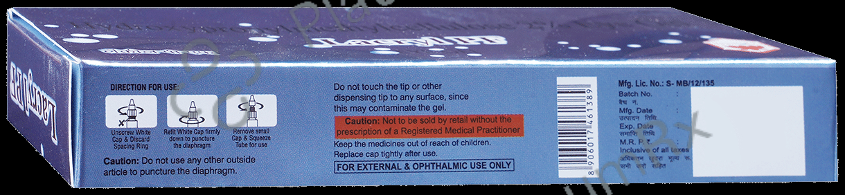 Lacryl PF 2% Eye Gel 5gm