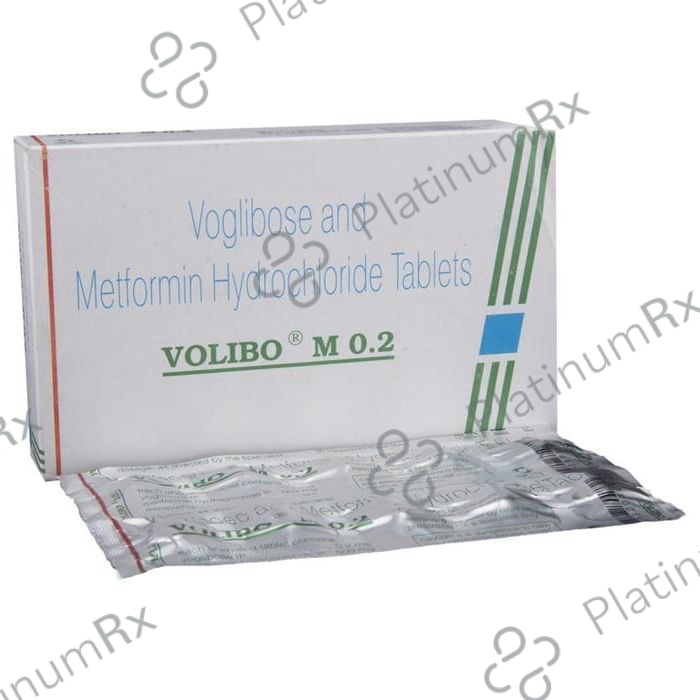 Volibo M 500/0.2mg Tablet 10s