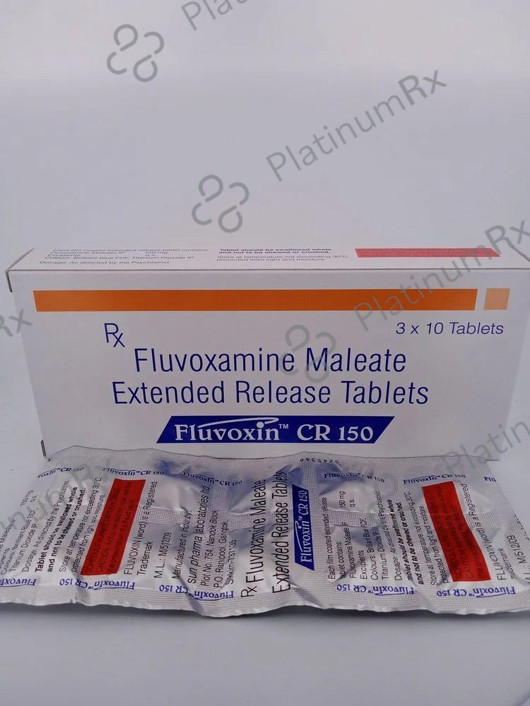 Fluvoxin CR 150mg Tablet 10s