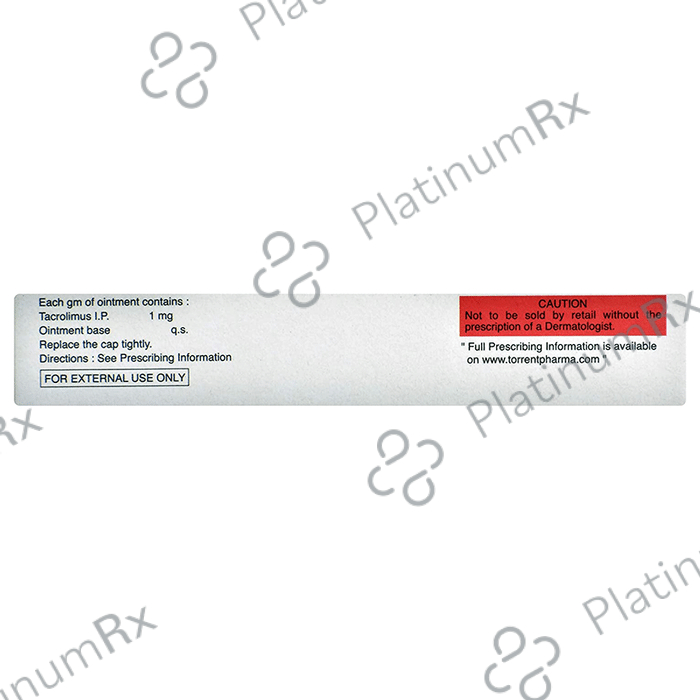 Tacrotor 0.1% Ointment 10gm