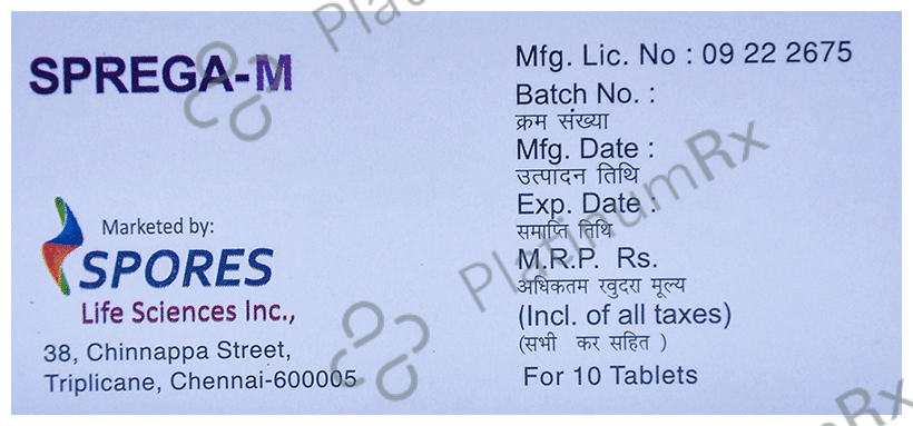 Sprega-M Tablet