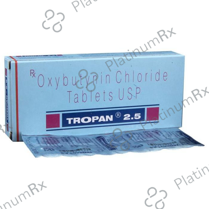 Tropan 2.5mg Tablet 10s