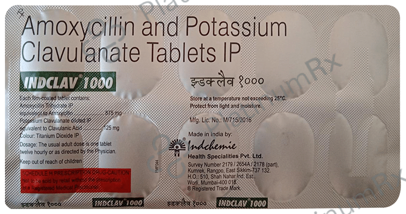 Indclav 1000 Tablet