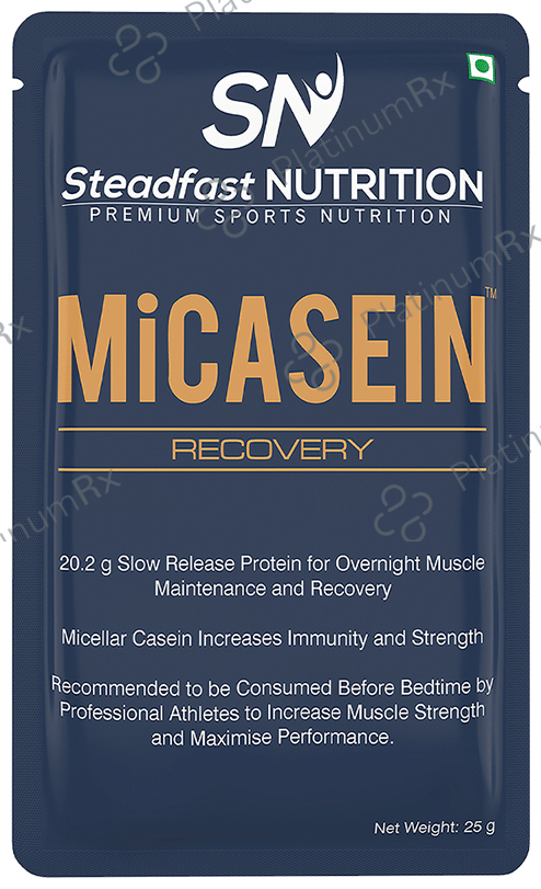 Steadfast Nutrition Micasein Recovery Sachet (25gm Each)