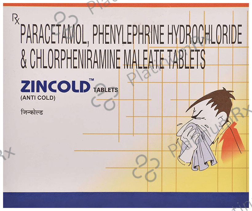 Zincold 2/500/10mg Tablet 15s