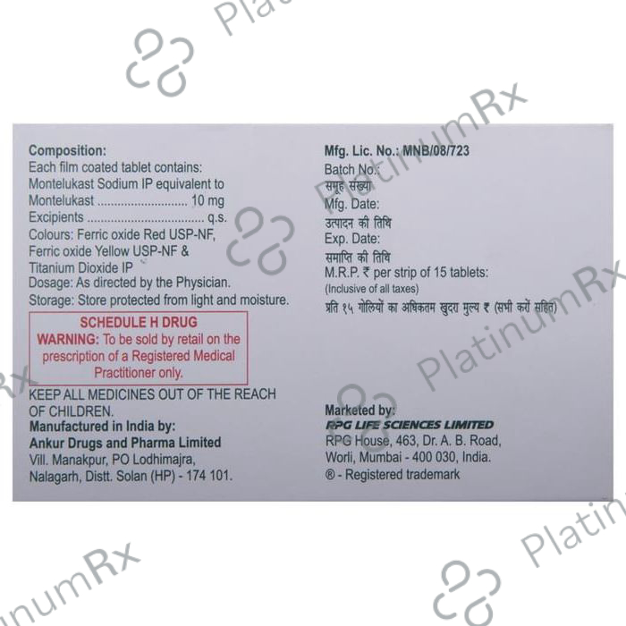 Romilast 10mg Tablet 15s