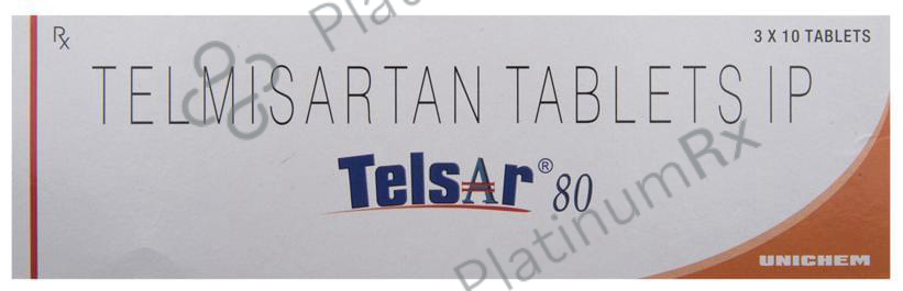 Telsar 80mg Tablet 10s