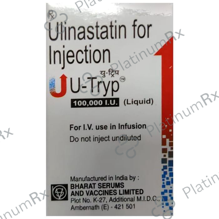U Tryp 100000IU Injection 1s