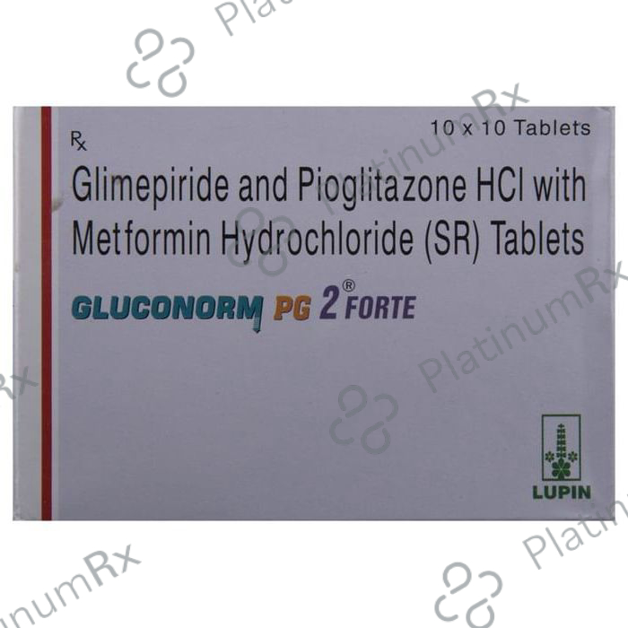 Gluconorm PG 2/1000/15mg Tablet SR 10s