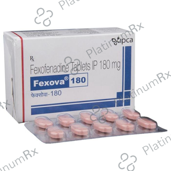 Fexova 180mg Tablet 10s