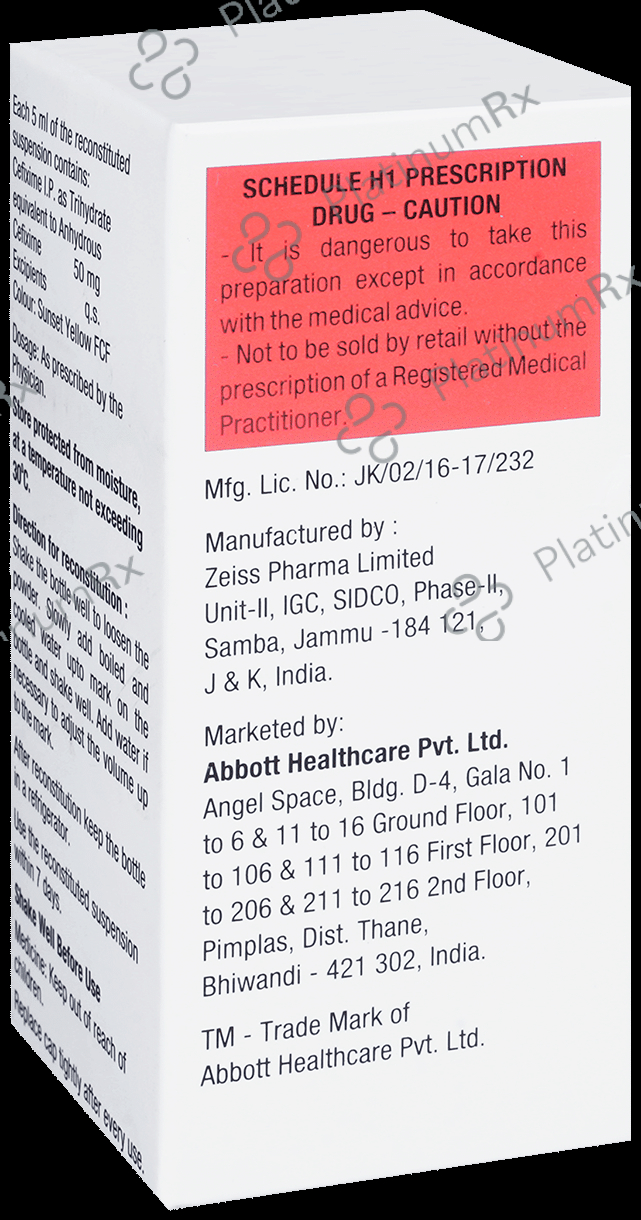 Safexim Dry Syrup