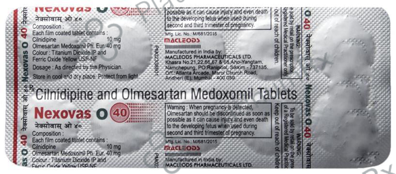 Nexovas O 40/10mg Tablet 10s