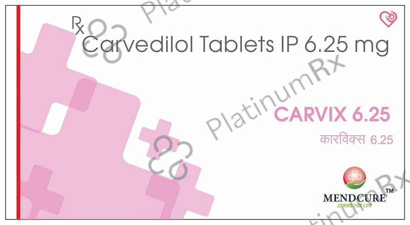 Carvix 6.25 Tablet