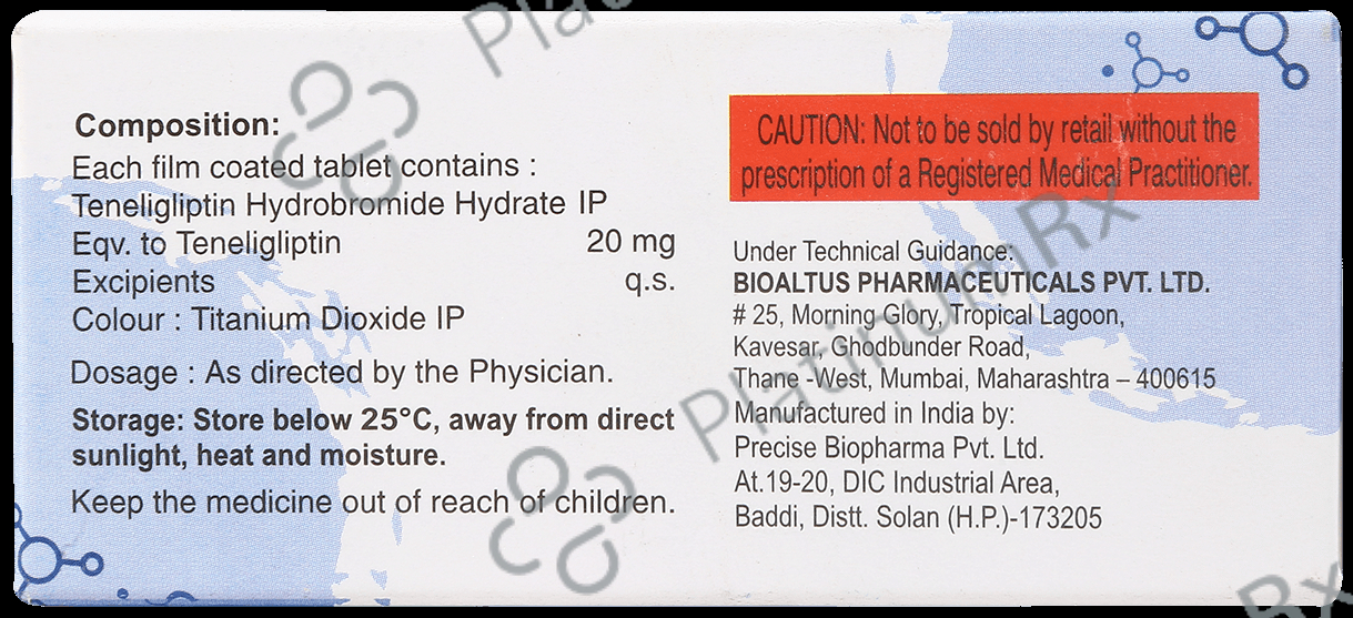Tenark 20mg Tablet 10s