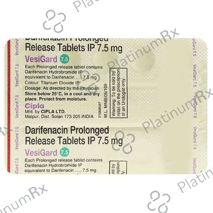 Vesigard PR 7.5mg Tablet 10s