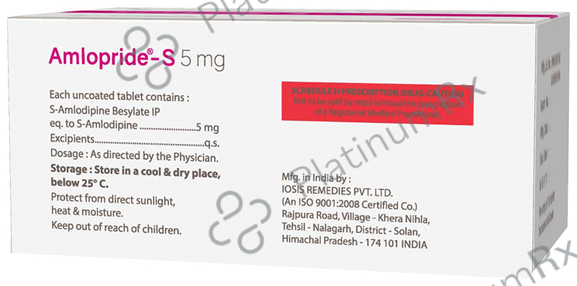Amlopride-S 5mg Tablet