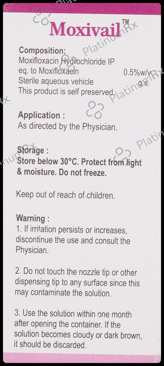 Moxivail Eye Drop