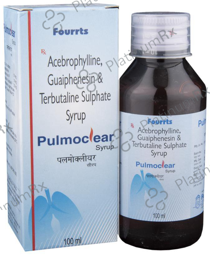 Pulmoclear Syrup 1.255/505/505