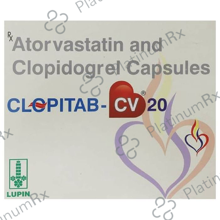 Clopitab CV 20/75mg Capsule 15s