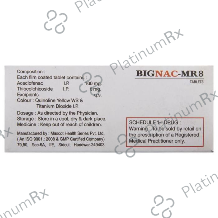 Bignac-MR 8 Tablet