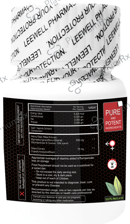 Ninety 90 Not Out Horny Goat Weed Extract & Maca Extract Capsule