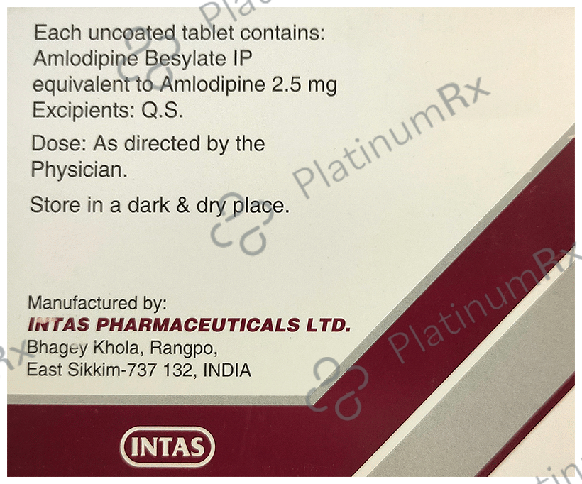 Amtas 2.5mg Tablet 30s
