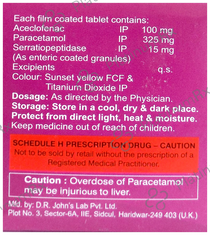 Varace-SP Tablet