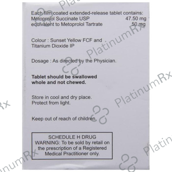 Metomac 50mg Tablet ER 10s