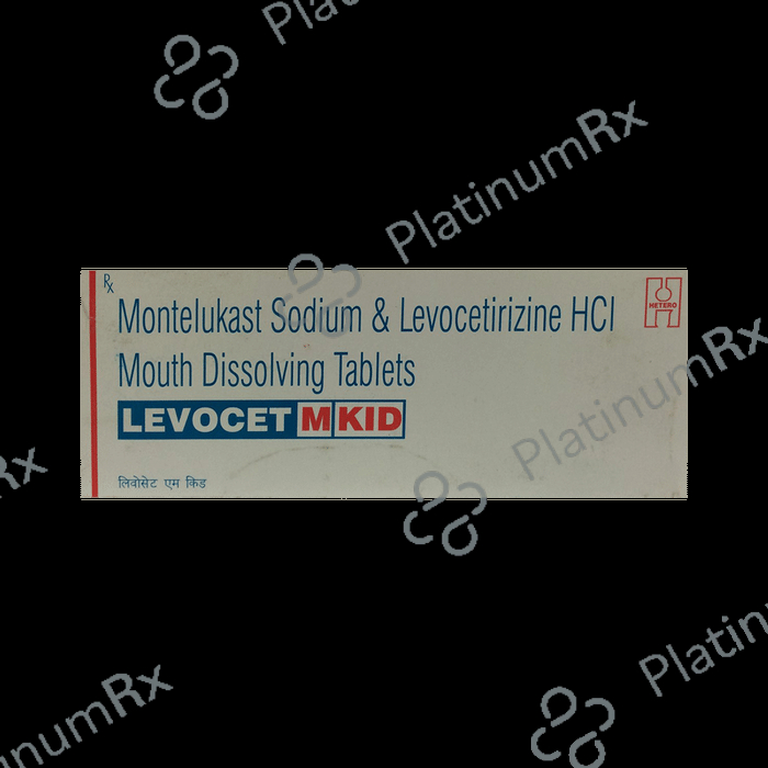 Levocet M 2.5/4mg Kid Tablet MD 10s