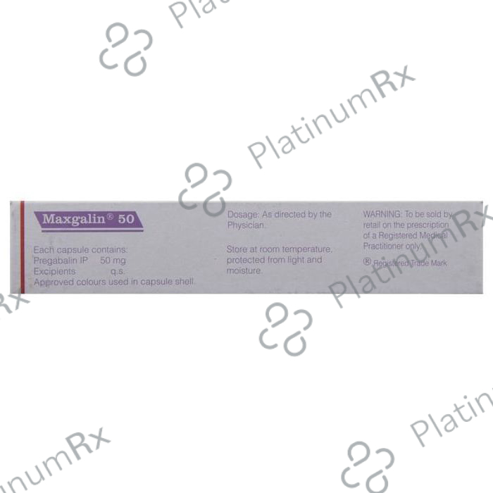 Maxgalin 50 Capsule