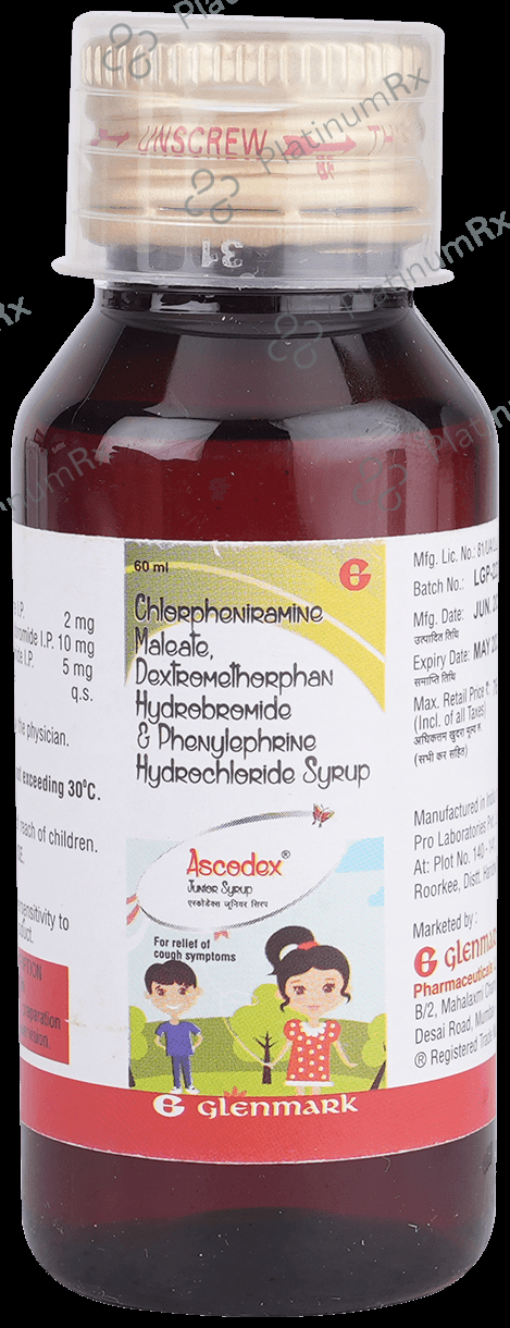 Ascodex Junior Syrup 60ml