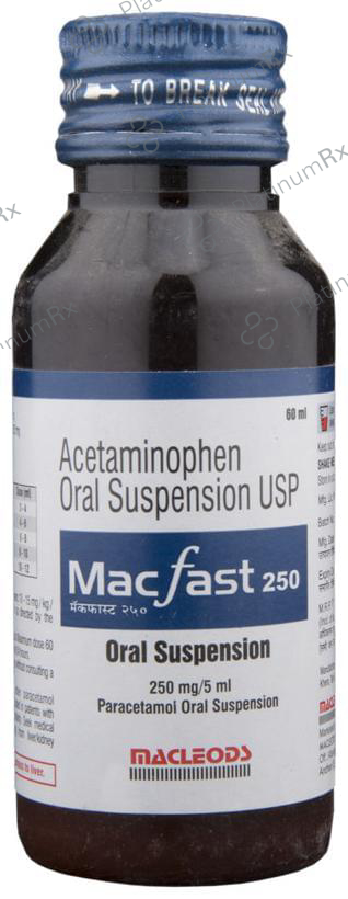 Macfast 250mg Oral Suspension 60ml