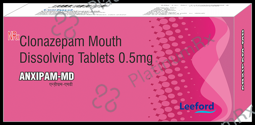 Anxipam 0.5mg Tablet MD