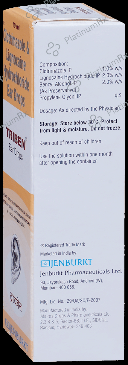 Triben Ear Drop 10ml