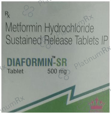 Diaformin-SR 500mg Tablet
