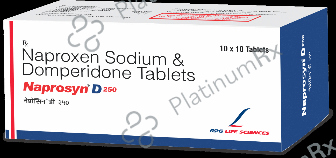 Naprosyn D 10/250mg Tablet 10s