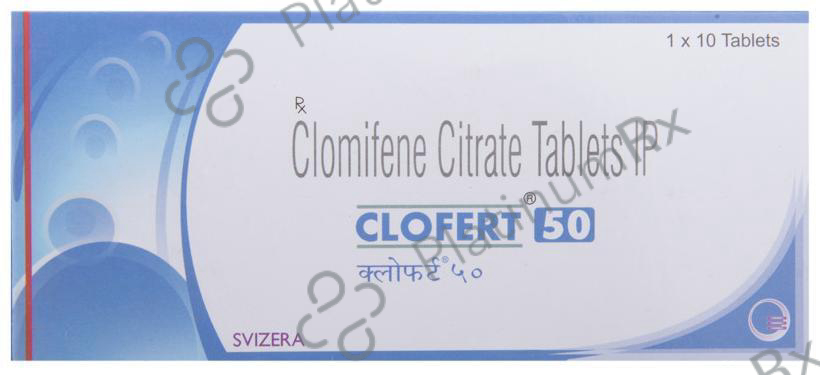 Clofert 50mg Tablet 10s