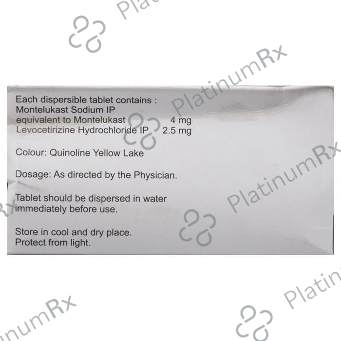 Montemac L Kid 2.5/4mg Tablet DT 10s