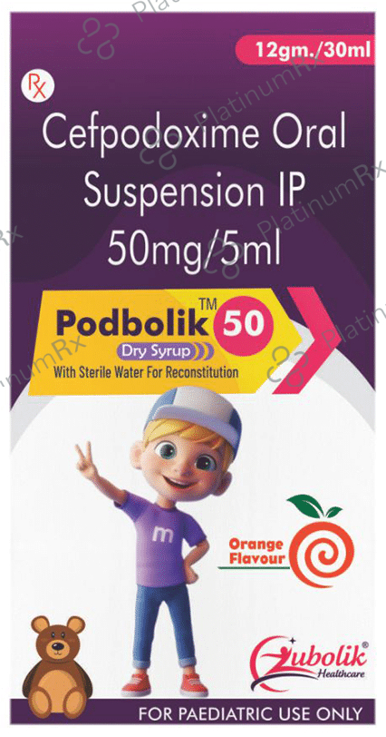 Podbolik 50 Dry Syrup Orange