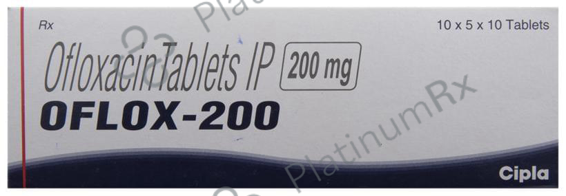 Oflox 200mg Tablet 10s