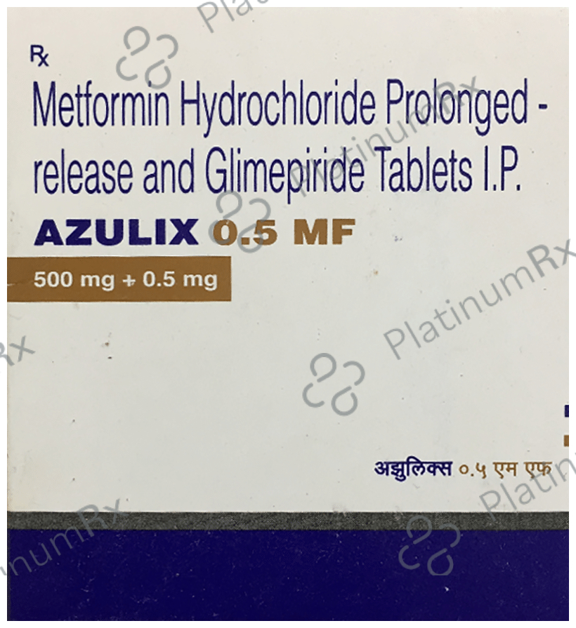 Azulix 0.5 MF 0.5/500mg Tablet PR 10s