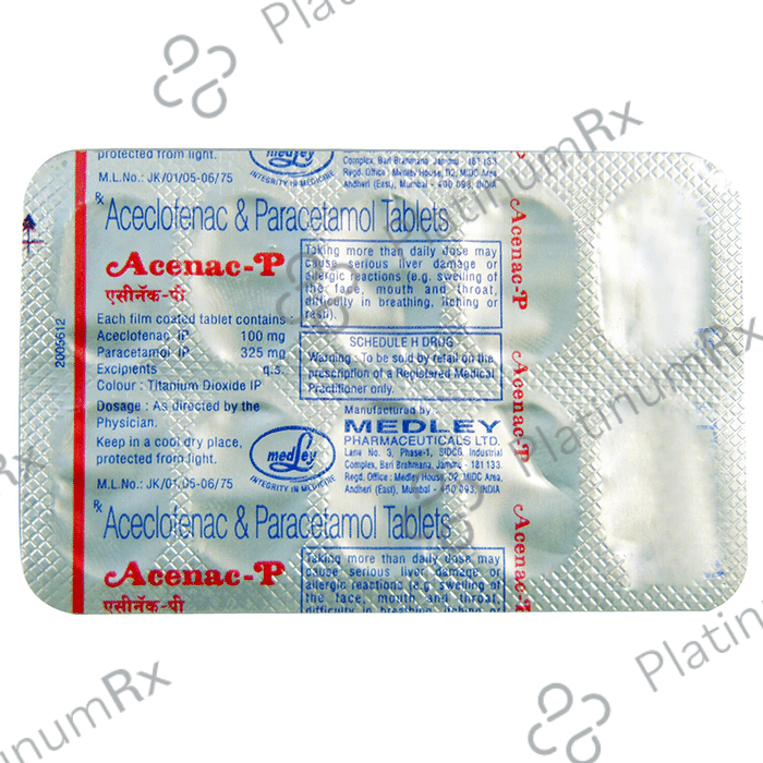 Acenac-P Tablet 10 Tablet