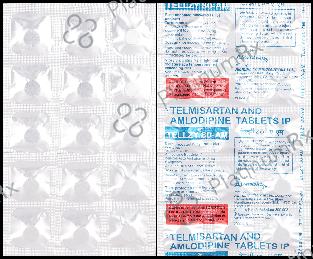 Tellzy 80-AM Tablet