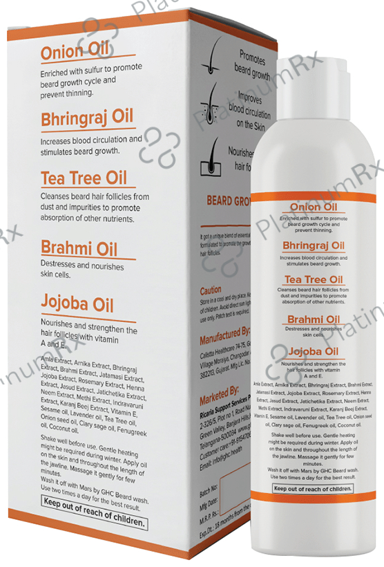 Mars Hair Growth Oil